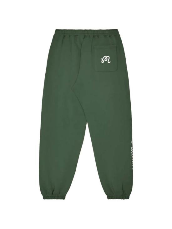  말본 트레이닝/조거 팬츠 골프 클럽하우스 스웨트팬츠 올리빈 - MALBON