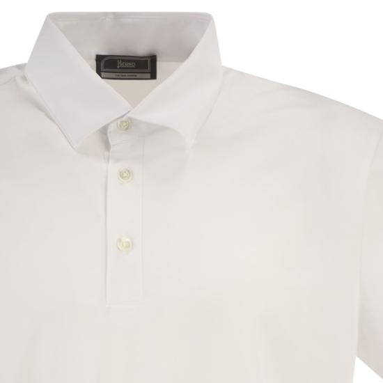 26SS 에르노 폴로 티셔츠 JPL00138U WHITE - HERNO