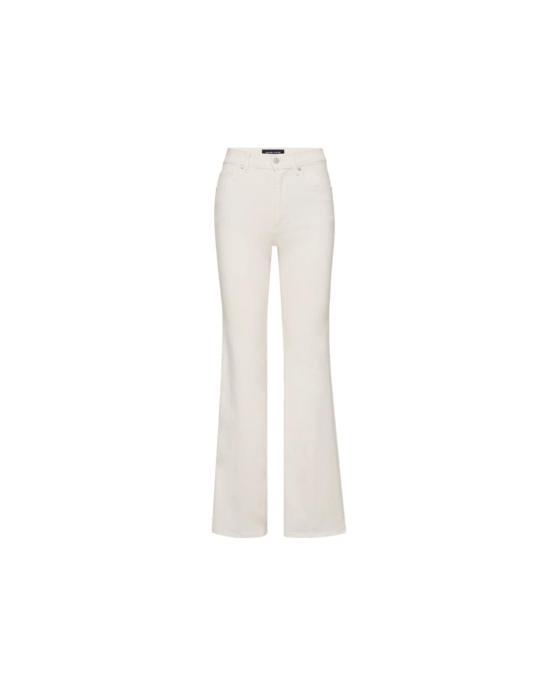  베로니카비어드 데님 팬츠 베로니카 비어드 크로스비 슬림 와이드 레그 진 화이트