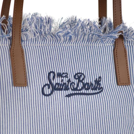 26SS 세인트바쓰 숄더백 CBMF001 WHITE LIGHT BLUE - MC2 SAINT BARTH