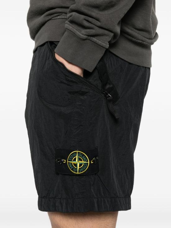 26SS 스톤 아일랜드 숏팬츠 L1S15L100008S0019 V0029 Black - STONE ISLAND
