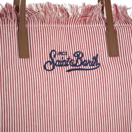 26SS 세인트바쓰 숄더백 CBF0001 WHITE RED - MC2 SAINT BARTH