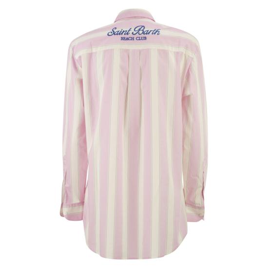 26SS 세인트바쓰 블라우스/셔츠 BRIG001 WHITE PINK - MC2 SAINT BARTH