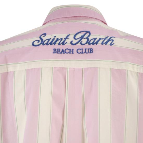 26SS 세인트바쓰 블라우스/셔츠 BRIG001 WHITE PINK - MC2 SAINT BARTH