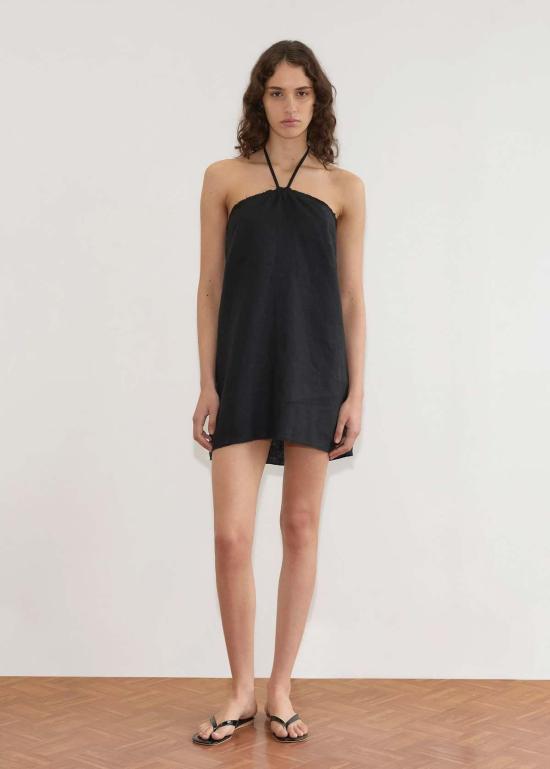  데이지 스튜디오 원피스 Deiji Studios 크로스오버 드레스 블랙