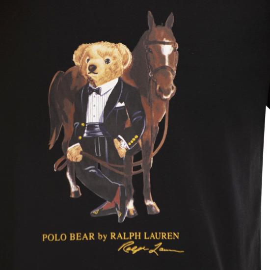 26SS 폴로 랄프로렌 폴로 티셔츠 710P08093 BLACK - POLO RALPH LAUREN