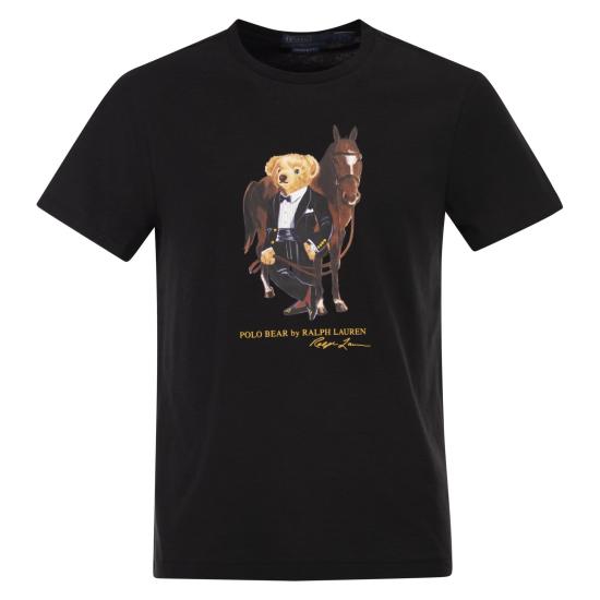 26SS 폴로 랄프로렌 폴로 티셔츠 710P08093 BLACK