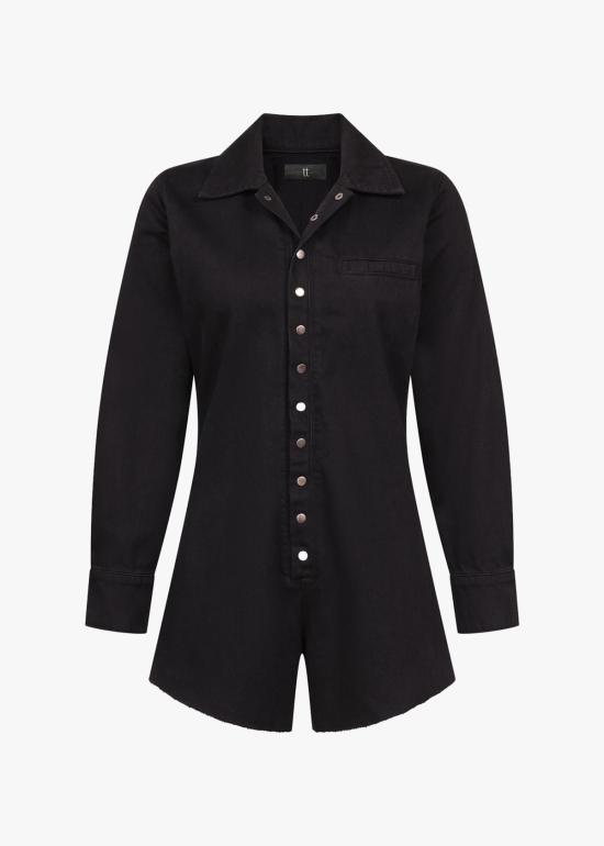  티티 스튜디오 점프수트 Tt 스튜디오 디애나 롬퍼 블랙