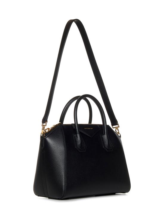  지방시 그레인드 레더 스몰 안티고나 백 BB50TPB20R 001 Black - GIVENCHY