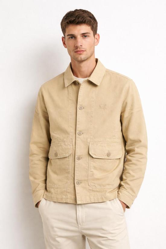 26SS 씨피 컴퍼니 자켓 20CMOS228A006501G 114 Beige - C.P. COMPANY