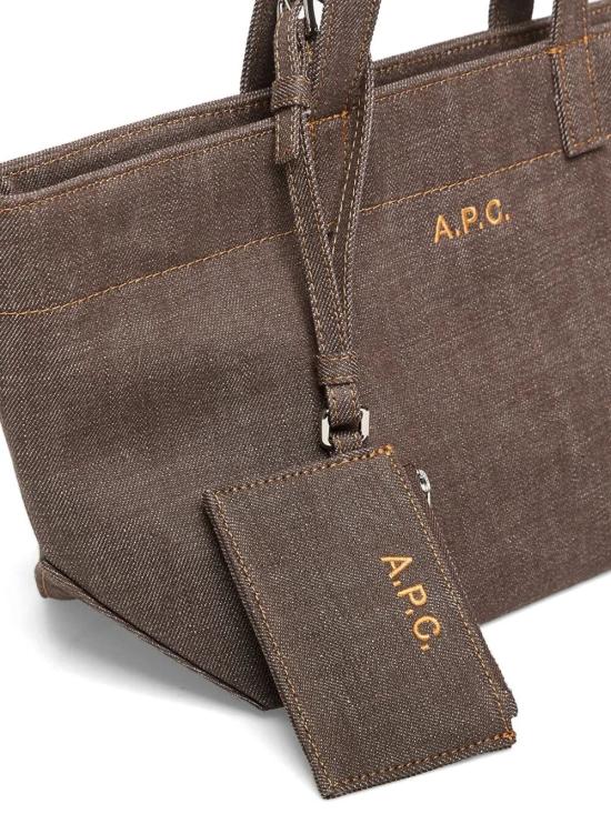 26SS 아페쎄 토트백 COHLX F67045 CAE DARK BROWN - A.P.C.