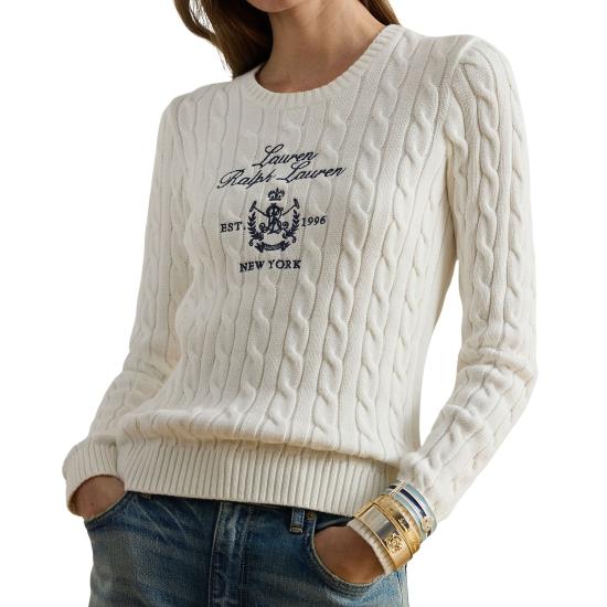 26SS 랄프 로렌 스웨터 200P03508003 WHITE - RALPH LAUREN