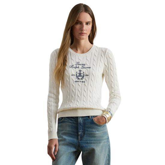26SS 랄프 로렌 스웨터 200P03508003 WHITE - RALPH LAUREN
