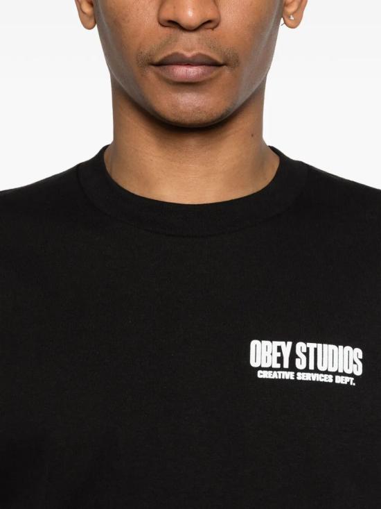 26SS 오베이 반팔 티셔츠 165264301 BLK BLACK - OBEY