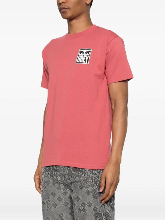 26SS 오베이 반팔 티셔츠 165262142 MIR MINERAL RED - OBEY