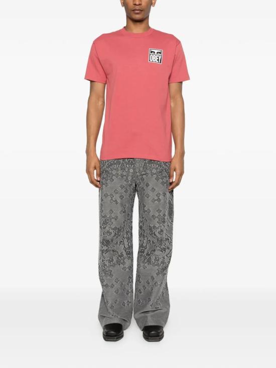 26SS 오베이 반팔 티셔츠 165262142 MIR MINERAL RED - OBEY