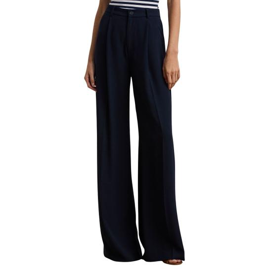 26SS 랄프 로렌 스트레이트 팬츠 200P03582002 LAUREN NAVY - RALPH LAUREN