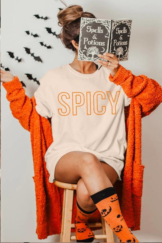  Illustrated Society 반팔 티셔츠 일러스트레이티드 소사이어티 스파이시 빈티지 오버사이즈 티셔츠 아이보리