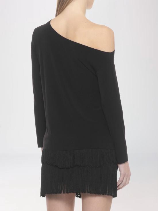 26SS 노마카말리 탑 KK3296PL343 001 AA Black - NORMA KAMALI