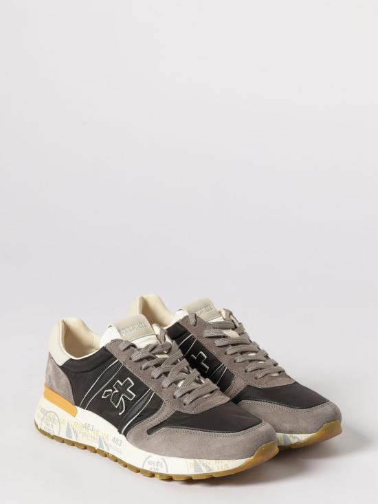 26SS 프리미아타 랜더 코어 레이스업 스니커즈 LANDER 7207 Black - PREMIATA