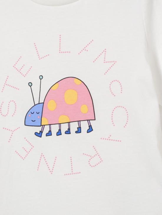 26SS [키즈] 스텔라 맥카트니 티셔츠 TY8A01Z0434 101 White - STELLA MCCARTNEY