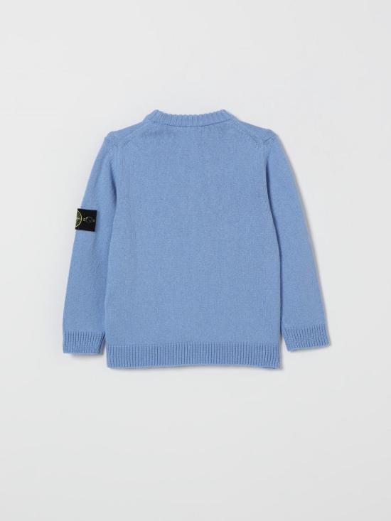 26SS [키즈] 스톤 아일랜드 풀오버 5100005S00D3 V004A Gnawed Blue - STONE ISLAND