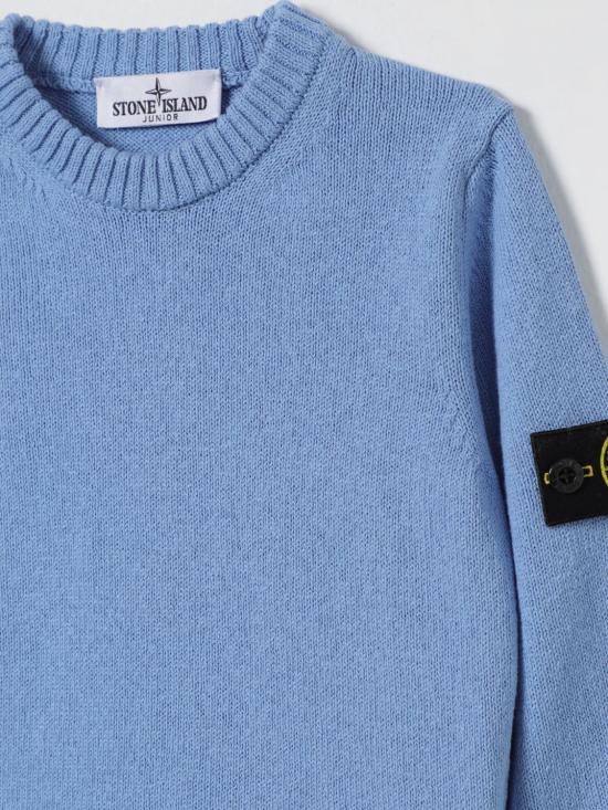 26SS [키즈] 스톤 아일랜드 풀오버 5100005S00D3 V004A Gnawed Blue - STONE ISLAND