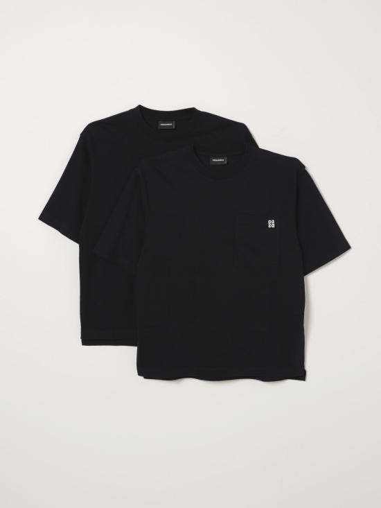 26SS 디스퀘어드2 반팔 티셔츠 S74GD1523D20106 900 Black - DSQUARED2