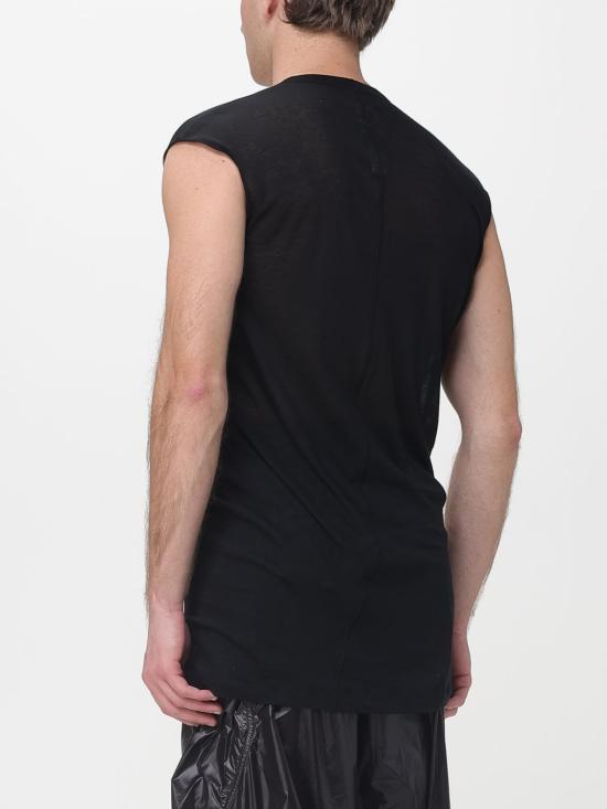 26SS 릭 오웬스 반팔 티셔츠 RU01F2157UC 09 Black - RICK OWENS