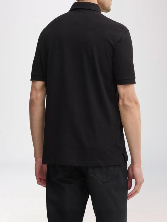 26SS 알마니 폴로 티셔츠 XM000367AF13022 UC001 Black - ARMANI