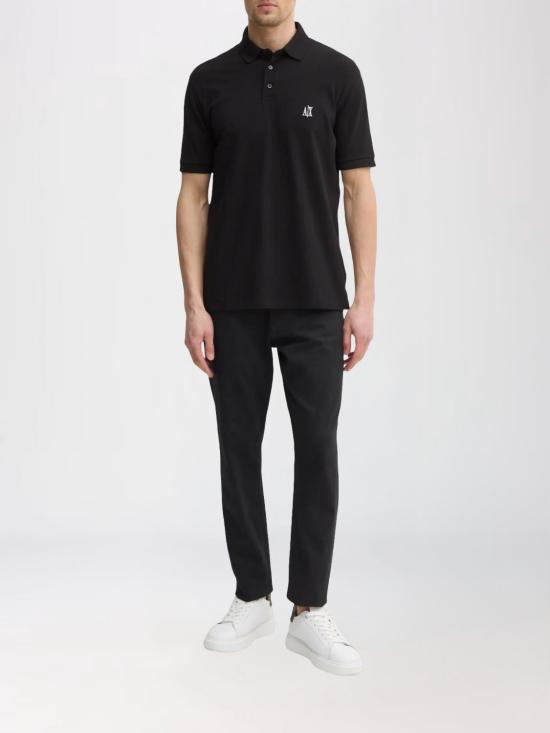 26SS 알마니 폴로 티셔츠 XM000367AF13022 UC001 Black - ARMANI
