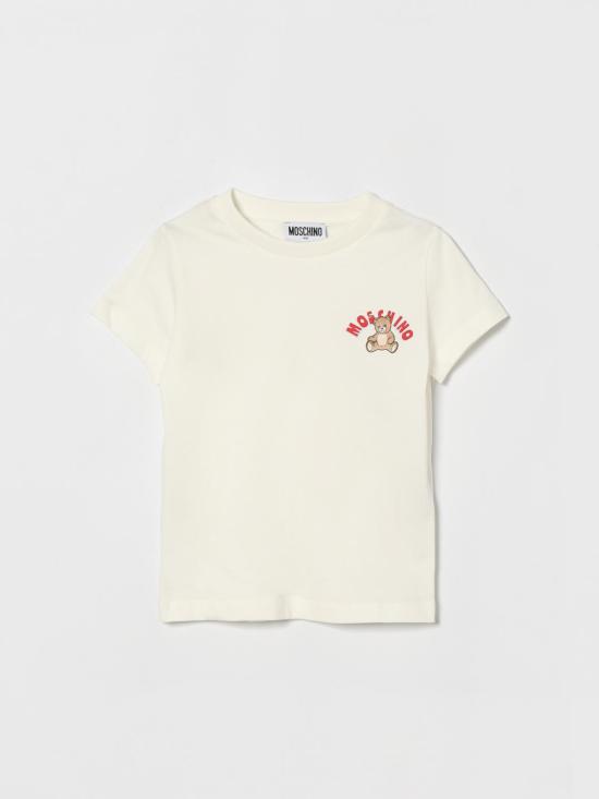 26SS [키즈] 모스키노 티셔츠 HWM058LAA01 10063 Beige