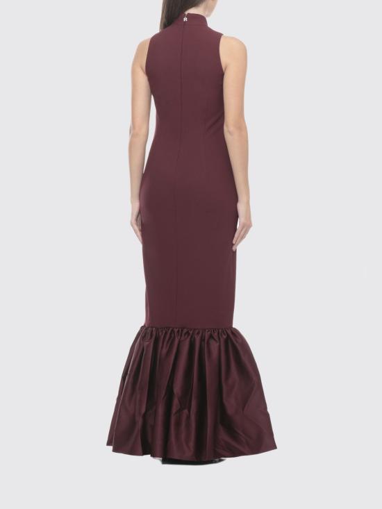 26SS 로테이트 롱 원피스 114853 2734 Burgundy - ROTATE