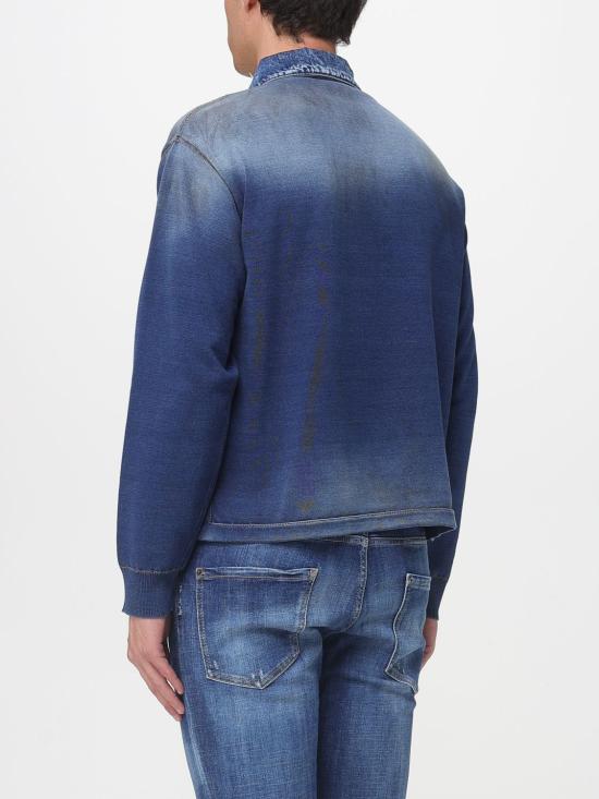 26SS 디스퀘어드2 폴로 티셔츠 S74HA1611D13192 470 Blue - DSQUARED2