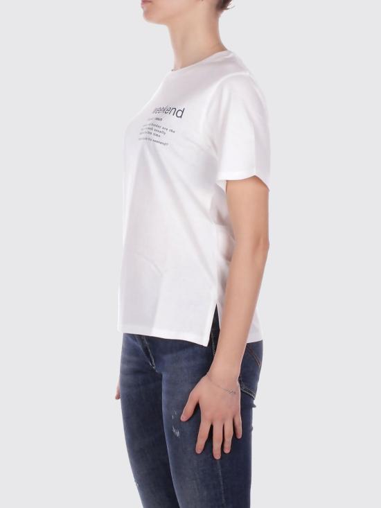 26SS 위켄드막스마라 반팔 티셔츠 2615971051600 003 White 2 - WEEKEND MAX MARA