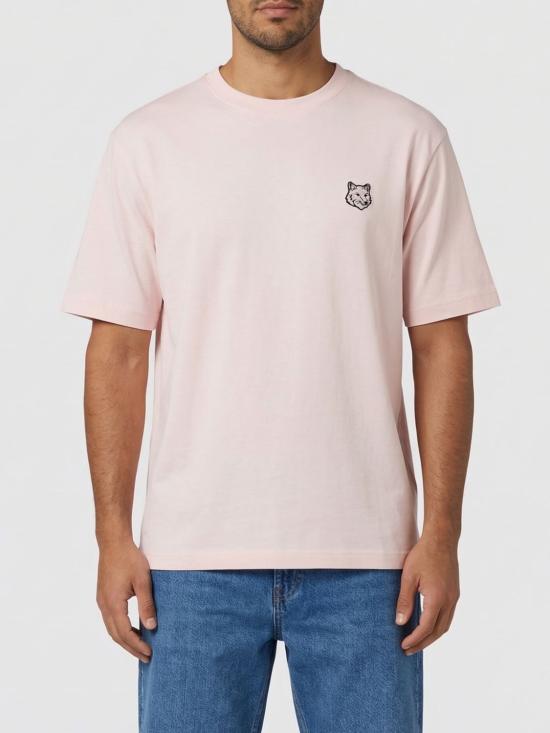 26SS 메종키츠네 폭스 헤드 오버사이즈 티셔츠 PM00109KJ0119 448 Violet