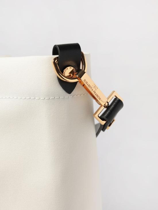 26SS 엘리자베타프랜치 토트백 BS14A62E2 309 Ivory - ELISABETTA FRANCHI