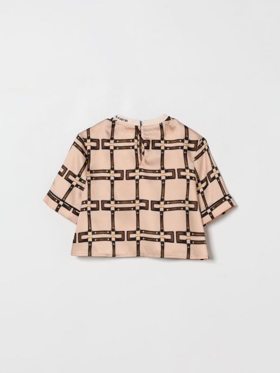 26SS [키즈] 엘리자베타프랜치 탑 EFCA2830TVE02 D691 Nude - ELISABETTA FRANCHI