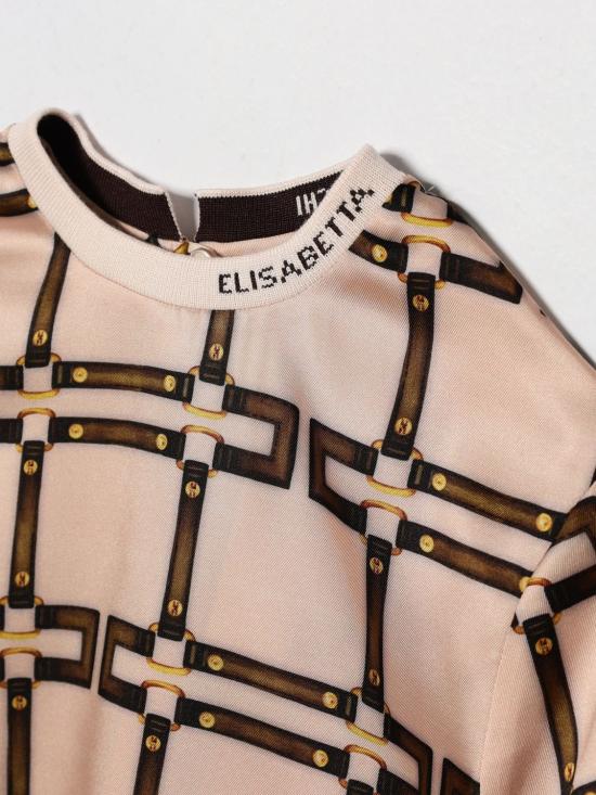 26SS [키즈] 엘리자베타프랜치 탑 EFCA2830TVE02 D691 Nude - ELISABETTA FRANCHI