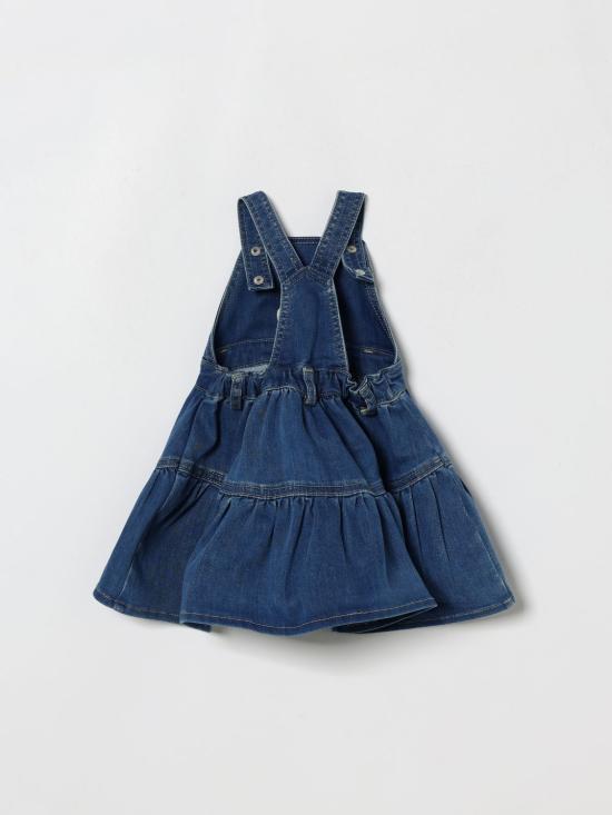 26SS [키즈] 모나리자 원피스 39G7047017 0055 Denim - MONNALISA