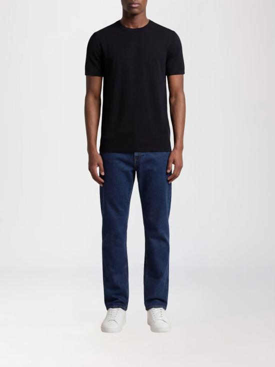 26SS 알마니 반팔 티셔츠 XM002439AF22249 UB101 Black - ARMANI