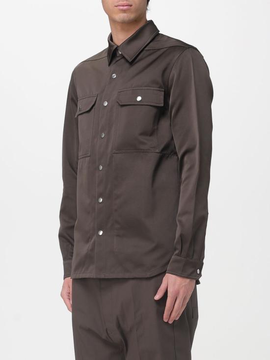 26SS 릭 오웬스 셔츠 RU01F2729THD 78 Brown - RICK OWENS