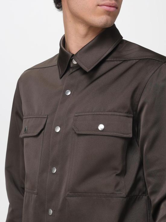 26SS 릭 오웬스 셔츠 RU01F2729THD 78 Brown - RICK OWENS