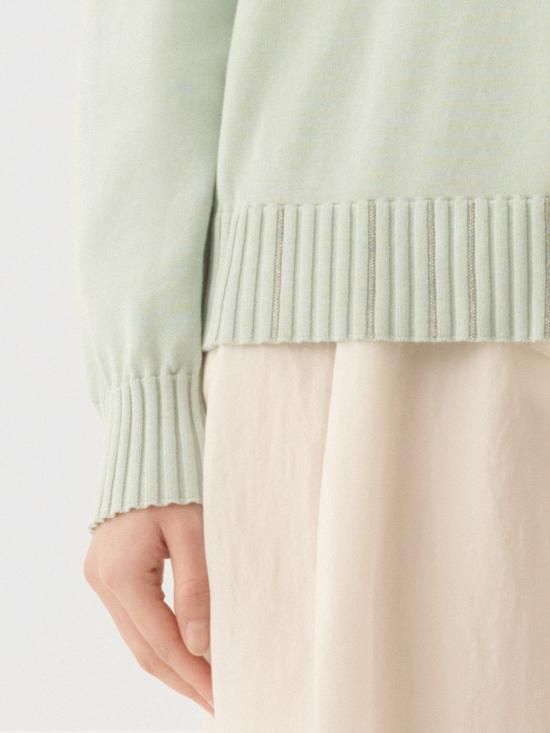 26SS 파비아나 필리피 스웨터 MAD266F015L734 6172 Green - FABIANA FILIPPI