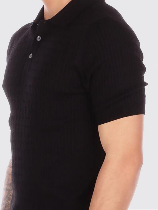 26SS 딸리아토레 폴로 티셔츠 KARTGSE2601 099 Black - TAGLIATORE