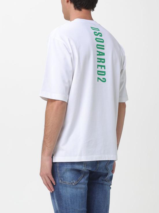 26SS 디스퀘어드2 반팔 티셔츠 S74GD1559D20106 100 White - DSQUARED2