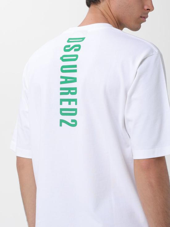 26SS 디스퀘어드2 반팔 티셔츠 S74GD1559D20106 100 White - DSQUARED2