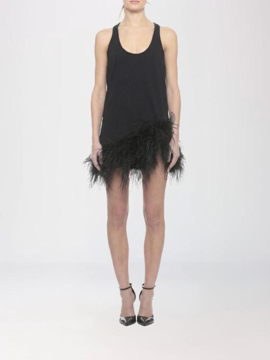 26SS 디 아티코 롱 원피스 260WCA00487JJJ073MU 100 Black