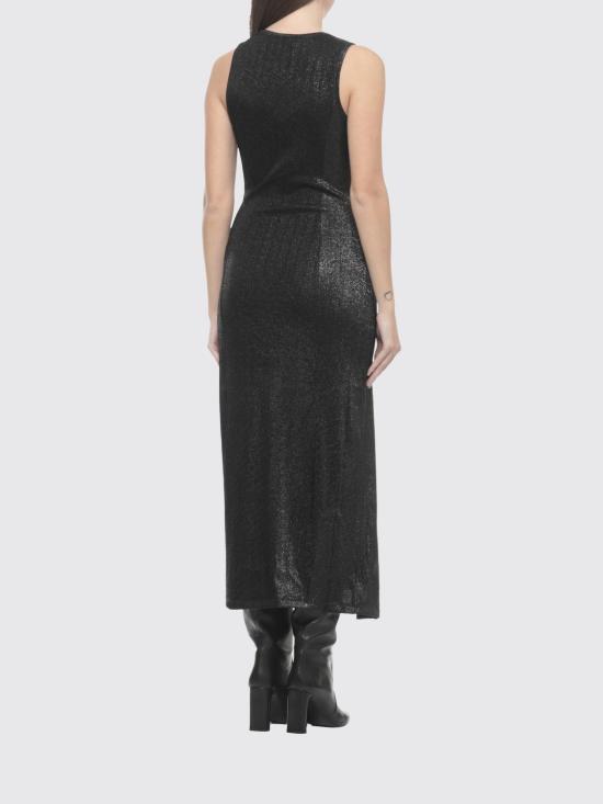 26SS 파코라반 롱 원피스 26PJRO815VI0261 P001 Black - PACO RABANNE