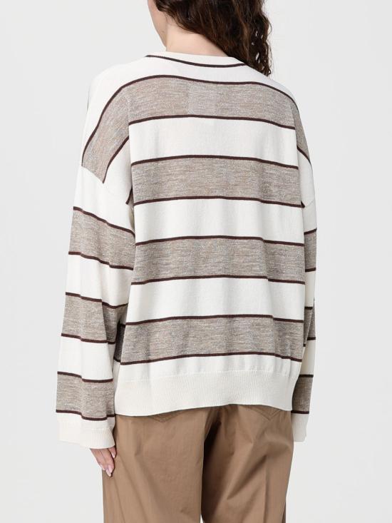 26SS 브루넬로 쿠치넬리 스웨터 M16221600 CSF58 Brown - BRUNELLO CUCINELLI